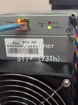 Asic Bitmain Antminer S17+ 73T 3kw S17 più il minatore 340mm*178mm*304.3mm