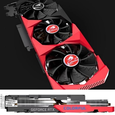 estrazione mineraria Rig Scheda grafica Colorful GeForce RTX 3090 24GB di 1695MHz ETH