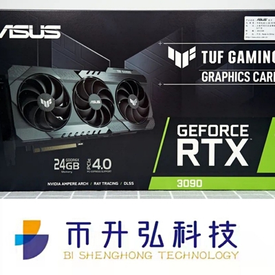 Estrazione mineraria nera Rig Scheda grafica ASUS TUF GeForce RTX 3090 di 24GB ETH