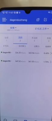estrazione mineraria 6.6Kg di Antminer Z15j 320 Ksol/S ZEC della seconda mano 1510W