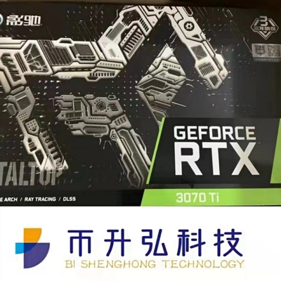 Il nero 6144 CUDA di GeForce RTX 3070Ti OC 8GB della macchina virtuale di Ethereum