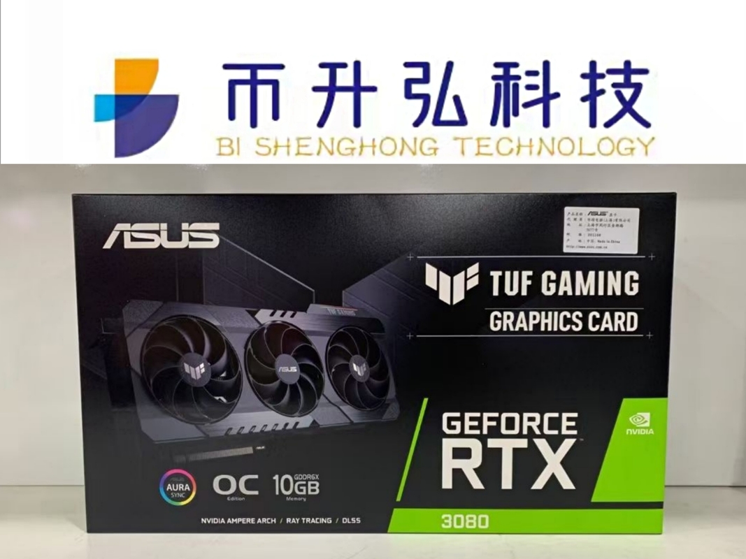 19000MHz ASUS RTX 3080 TUF 10G OC NESSUN ARCO 7680*4320 di AMPÈRE di LHR NVIDIA
